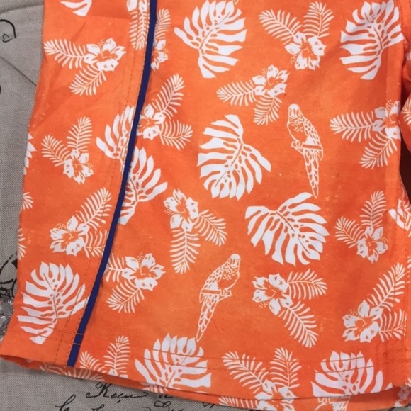 Tommy Bahama Tropical Print Swim Trunks - Picture 3 of 6